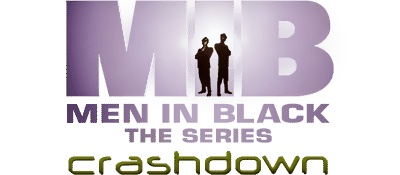 Men in Black The Series Crashdown logo for Playstation